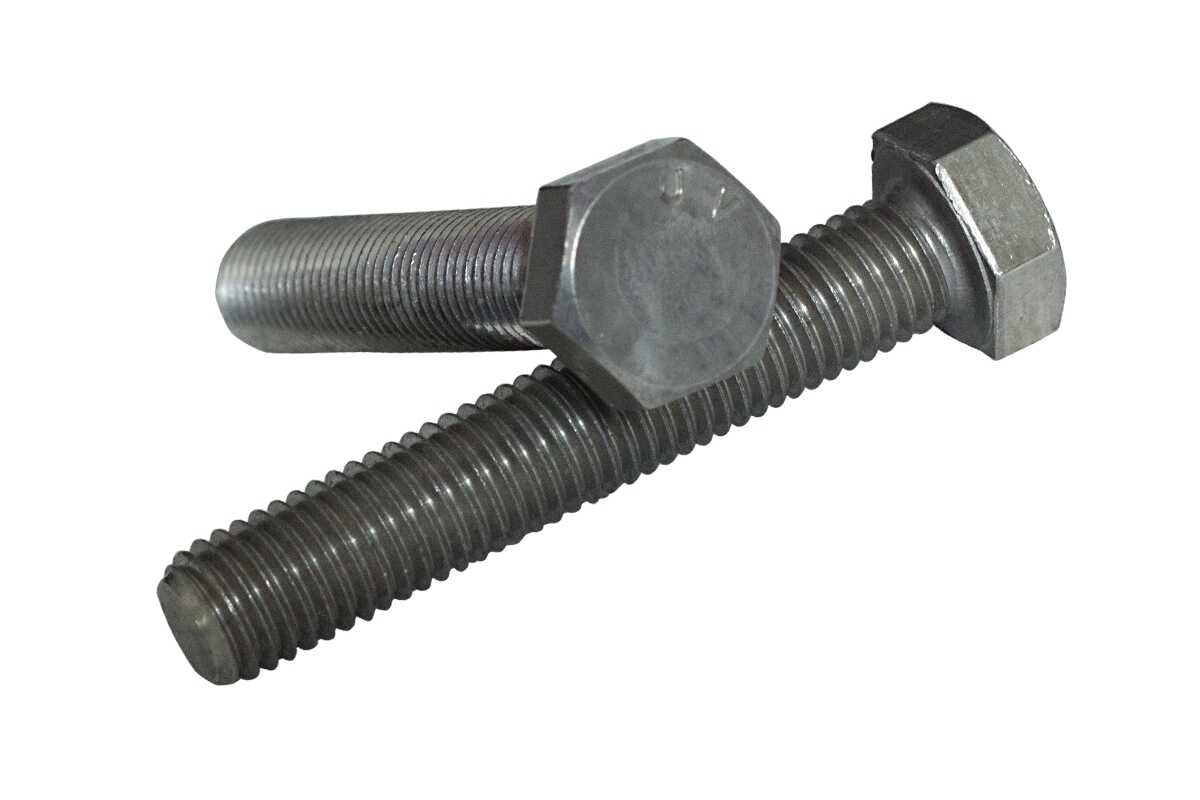 Болт шестигранний M5x50 8.8 цинк жовтий